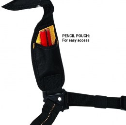 Delantal combinado de 20 bolsillos y tirantes de estilo yugo DeWalt3